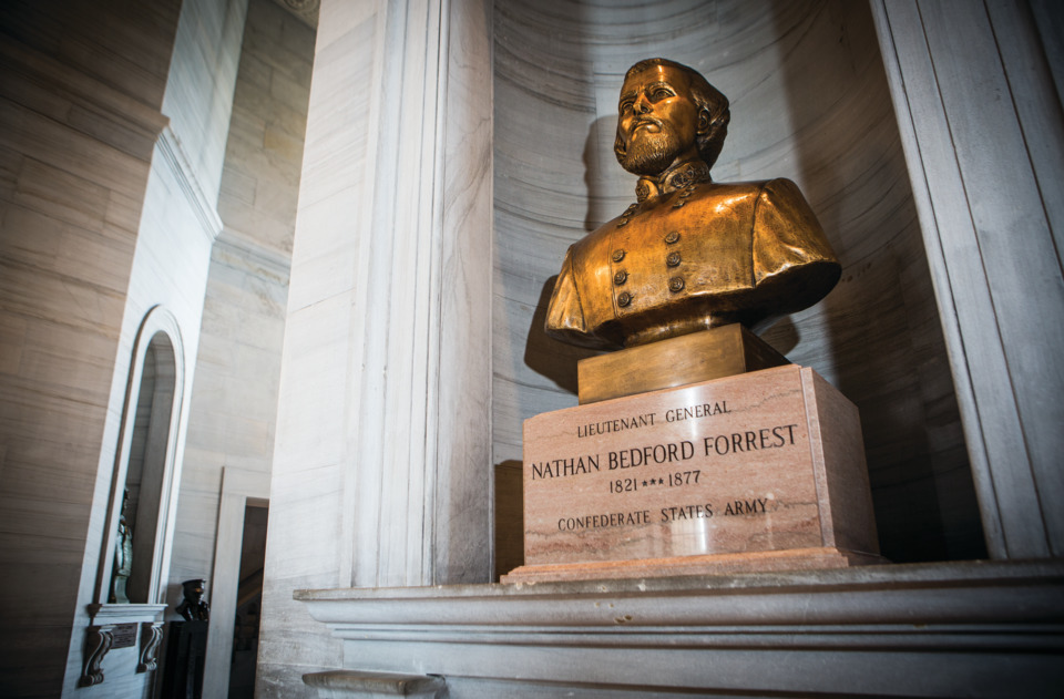 Tennessee Historical Commission Votes to Remove Forrest Bust From Capitol